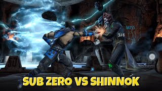 FROSTY SHOWDOWN SUB ZERO VS THE SINISTER SHINNOK [upl. by Birgitta]