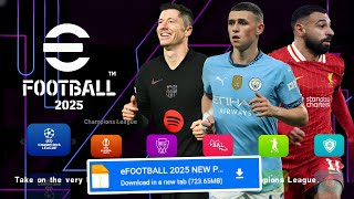 eFOOTBALL PES 2025 PPSSPP NEW UPDATE KITS amp TRANSFERS 20242025 ENGLISH COMMENT 🤯 🤯 🤯 [upl. by Haldane]