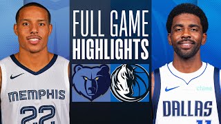 GRIZZLIES at MAVERICKS  FULL GAME HIGHLIGHTS  January 9 2024 [upl. by Nauqet]