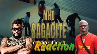 MHD  Sagacité Clip Officiel Réaction 🔥🔥 Bel Hommage à Douk saga ainsi qu’à Dj Arafat 🔥🔥 🇨🇮 [upl. by Repsac]