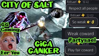 GiGA GANKER Fotisael Destroyed  gaming ds3 funnyvideo eldenring soulslike new howto [upl. by Saffren944]