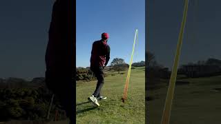 ⛳️ Daily Course Vlog  Isle Of Purbeck 2nd Hole shorts golfer golfuk [upl. by Phelia]