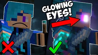 Make your skin GLOW in Minecraft [upl. by Pol872]