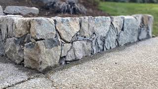 Learn how to build THIS Work with NATURAL STONE Advanced tips from an active Stonemason [upl. by Jaela]