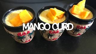 Mango curd  Home made mango curd  Curd recipe  Mango Dessert recipe  dahi recipe [upl. by Llewej]