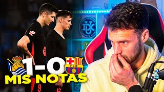 LAS NOTAS DEL REAL SOCIEDAD  FC BARCELONA [upl. by Alomeda]