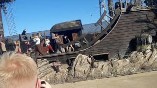 Flamingo Land Hoilday  Day 3  Pirate Show [upl. by Herwick]