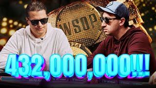 The Most INSANE Hand of the 2024 WSOP Main Event between Niklas Astedt amp Jordan Griff [upl. by Notsirhc]