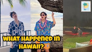 VHOPE  Hobi amp Taes Secret Hawaii Trip [upl. by Terrej]