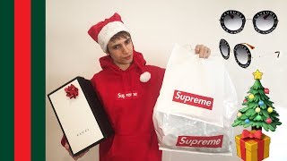 MI HANNO REGALATO GUCCI E SUPREME A NATALE [upl. by Olegnaid]