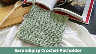 Easy Diagonal Spike Crochet Potholder  Potholders Galore CrochetAlong 2023 [upl. by Scutt]