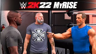 WWE 2K22 MyRISE  Welcome To The Big Leagues Ep 1 [upl. by Annodas]