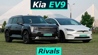 New 2024 Kia EV9 vs Tesla Model X “A Worthy Contender” [upl. by Aivilo]