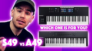 Komplete Kontrol S49 vs A49 Which One To Buy Detailed Comparison Native Instruments [upl. by Anaj]