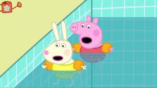 Peppa Pig And Rebecca Rabbit Go Swimming 🏊 Peppa Pig  Official Channel ​ [upl. by Ariam670]