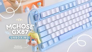 MCHOSE「GX87」best budget TKL aluminum keyboard ☁️  Zanook [upl. by Mayes]