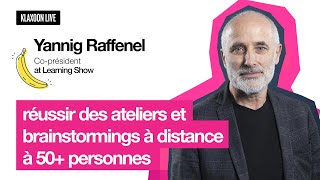 Comment réussir des ateliers et brainstormings à distance à plus de 50 personnes   Klaxoon webinar [upl. by Ocirderf]