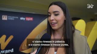 Ginnastica ritmica la capitana Maurelli “Lo sport insegna a rialzarsi sempre” [upl. by Esinehc]