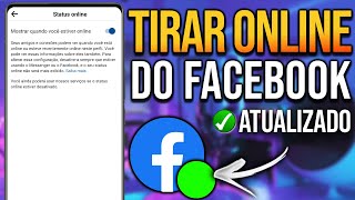 COMO TIRAR O ONLINE DO FACEBOOK 2024 [upl. by Animar870]