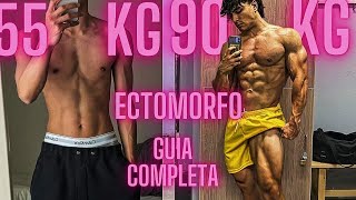 COMO GANAR MASA MUSCULAR SIENDO ECTOMORFO GUÍA COMPLETA [upl. by Amir]