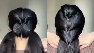 EASY HAIR INSPO  subscribe for more tutorials hairstyle hair youtube tutorial [upl. by Eirod]