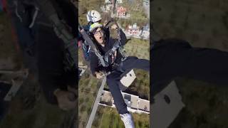 Aasmaano ki unchai me  vlog paragliding souravjohivlogs paraglidingman funny travel shorts [upl. by Tnarud]