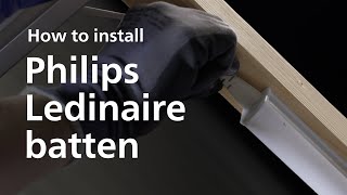 How to install Philips Ledinaire battens [upl. by Milton]