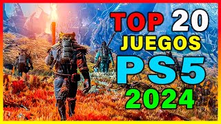 TOP 20 MEJORES JueGos de PLAYSTATION 5 2024 [upl. by Notlehs895]