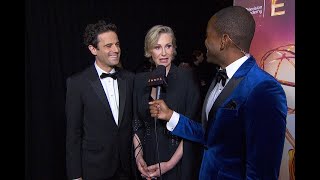 71st Emmy Awards Backstage LIVE with Jane Lynch and Luke Kirby [upl. by Sachs113]