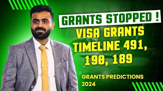 Big Update Australia Stopped Visa Grants  Grant Time for Visa Processing of 491190189 Australia [upl. by Ecirtael579]