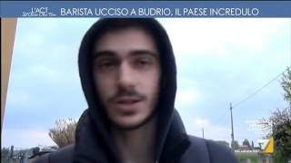 Barista ucciso a Budrio il paese incredulo [upl. by Ahsened]