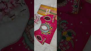 💕 Semi Kanchi pattu saree🎈 [upl. by Ellenwad]