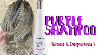 Pravana Purple Shampoo Review amp Comparison [upl. by Chuck]