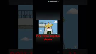 Hello neighbor players hello neighbor familyguy [upl. by Seema]