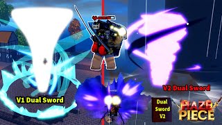 Haze Piece  Hướng Dẫn Chi Tiết Cách Thức Tỉnh Dual Sword Lên V2 Skill Cực Đẹp Với Cuốn Sách Bí Ẩn [upl. by Atterg]