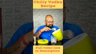 CHILLY VODKA RECIPE nilgirikashyap vodka cocktail [upl. by Nnylrefinnej]