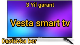 Smart tv narxlari  televizor narxlari  vesta tv  телевизор нархлари  VESTA OBZOR [upl. by Thais721]