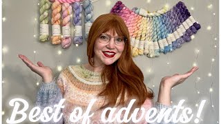 ADVENTS Out of the box ideas and the BEST of the best advents Knitting podcast [upl. by Araj]