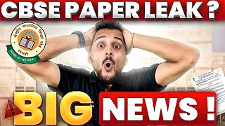 Big News CBSE paper leaked😱⚠️ cbsenews BigNews cbse10th cbseupdate [upl. by Mcallister]