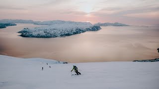 Norways Best Sail and Ski Trip  Lyngen Alps  Mabey Ski [upl. by Rimaa]