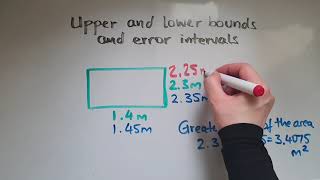 Upper and lower bounds and limits of accuracyerror intervals GCSE Maths [upl. by Herries314]