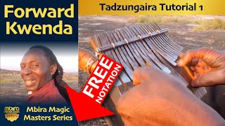 Tadzungaira Tutorial  Forward Kwenda  Nyamaropa Mbira Tuning [upl. by Sivia]