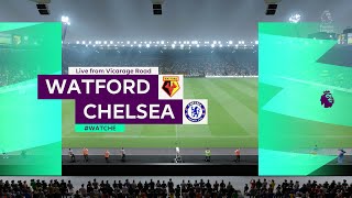 Premier League 202122  Watford Vs Chelsea  1st December 2021  FIFA 22 [upl. by Laszlo522]