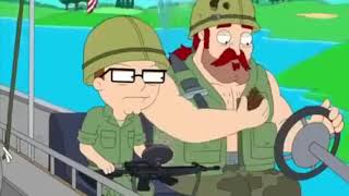 American Dad amp Vietnam War Reenactment [upl. by Enilada]