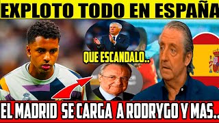 💥EXPLOTO TODO EN ESPAÑA FLORENTINO SE CARGA A RODRYGO PEDREROL RESPONDE Y MAS Futbol Hoy 💣 [upl. by Madox]