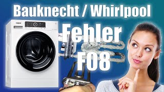 Bauknecht Whirlpool Fehler F08  Heizung defekt [upl. by Estus]