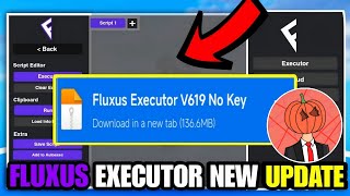 Fluxus Executor Mobile New Update V619  Fluxus Recontinued  Fluxus Atualizado [upl. by Leola317]