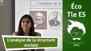 Économie  Terminale  Lanalyse de la structure sociale [upl. by Rivi992]