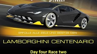 Lamborghinis Legacy Centenario Day four Race two [upl. by Cheslie]