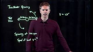 Spinning Ice Skater  Physics with Professor Matt Anderson  M1202 [upl. by Aicilram]